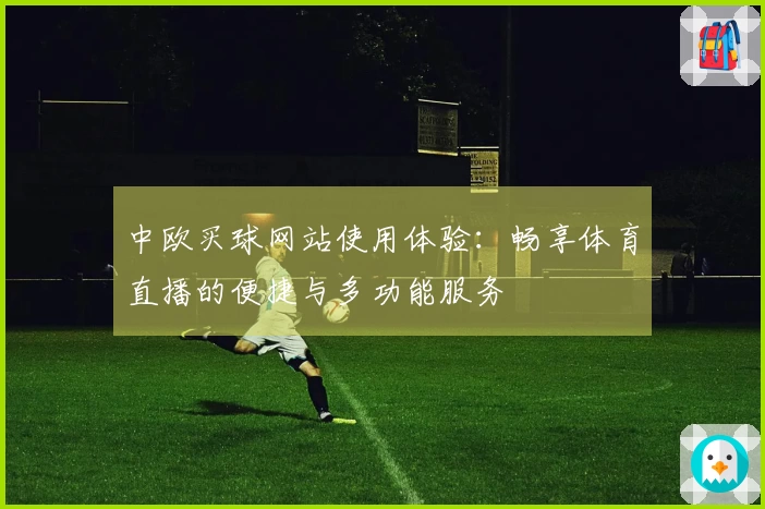 中欧买球网站使用体验：畅享体育直播的便捷与多功能服务