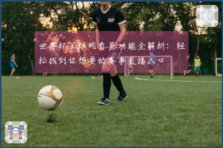 世界杯买球网首页功能全解析:轻松找到你想要的赛事直播入口